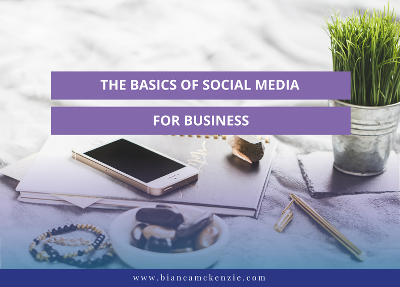 The basics of social media for business Bianca McKenzie