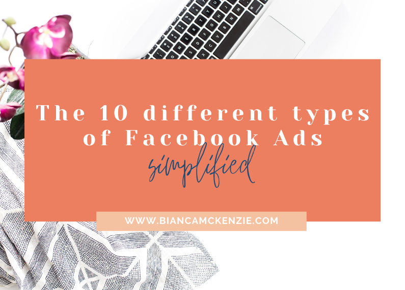 The 10 different types of Facebook Ads simplified