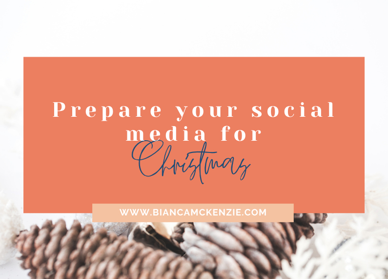 Prepare your social media for Christmas