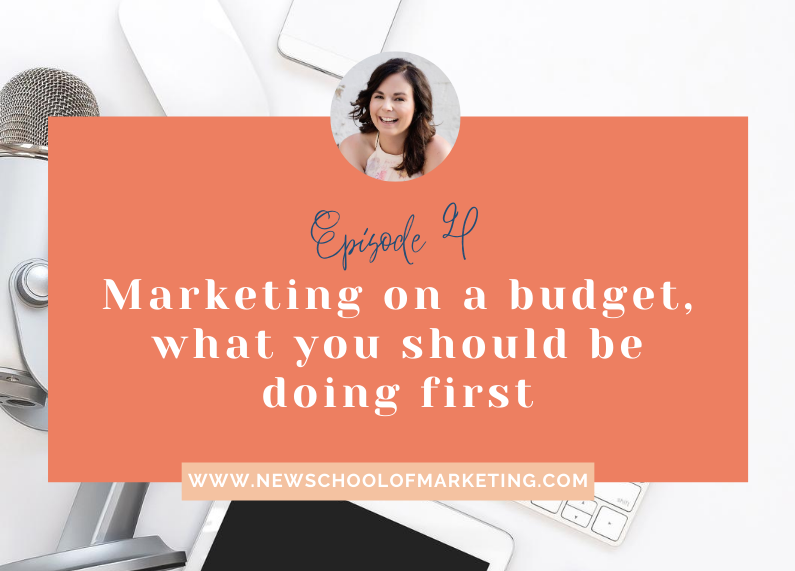 Marketing on a budget, what you should be doing first?