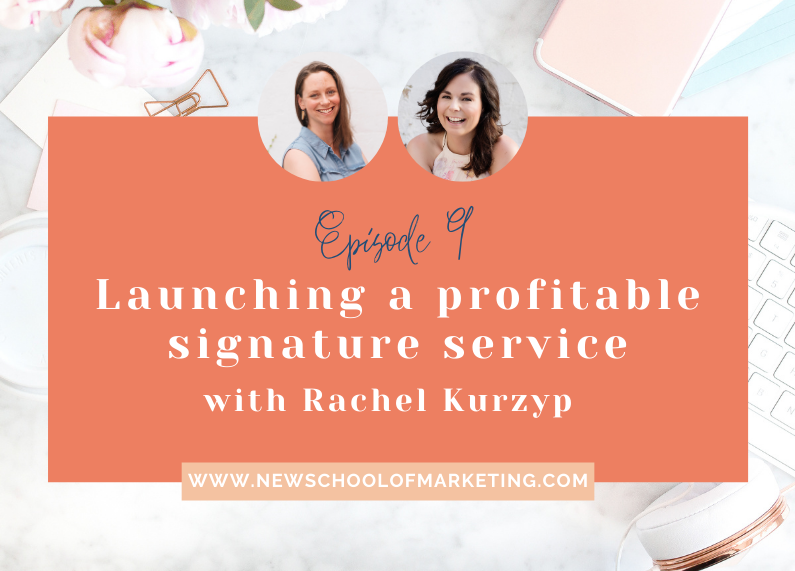 Launching a profitable signature service with Rachel Kurzyp