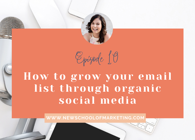 How to grow your email list through organic social media