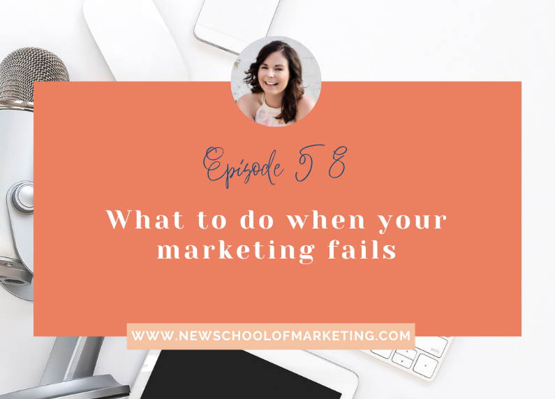 What to do when your marketing fails