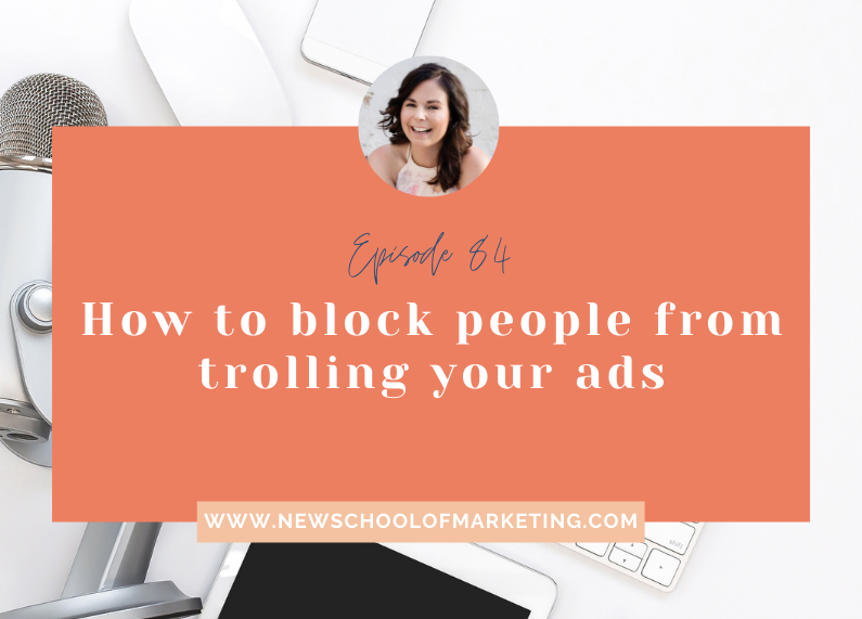 How to block people from trolling your ads